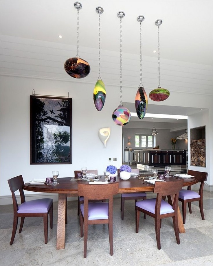 Creatively Fun ways to Light up the Dining Room4