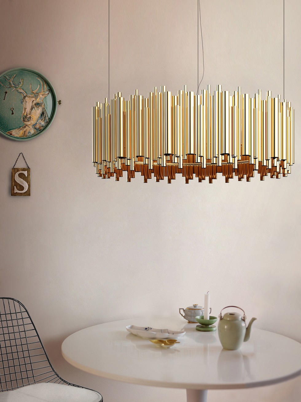 Lighting ideas for your luxury dining room delightfull